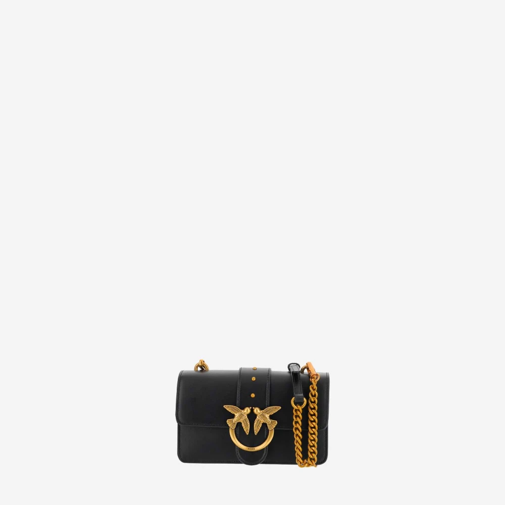 Bolso de hombro de cuero Love Bird