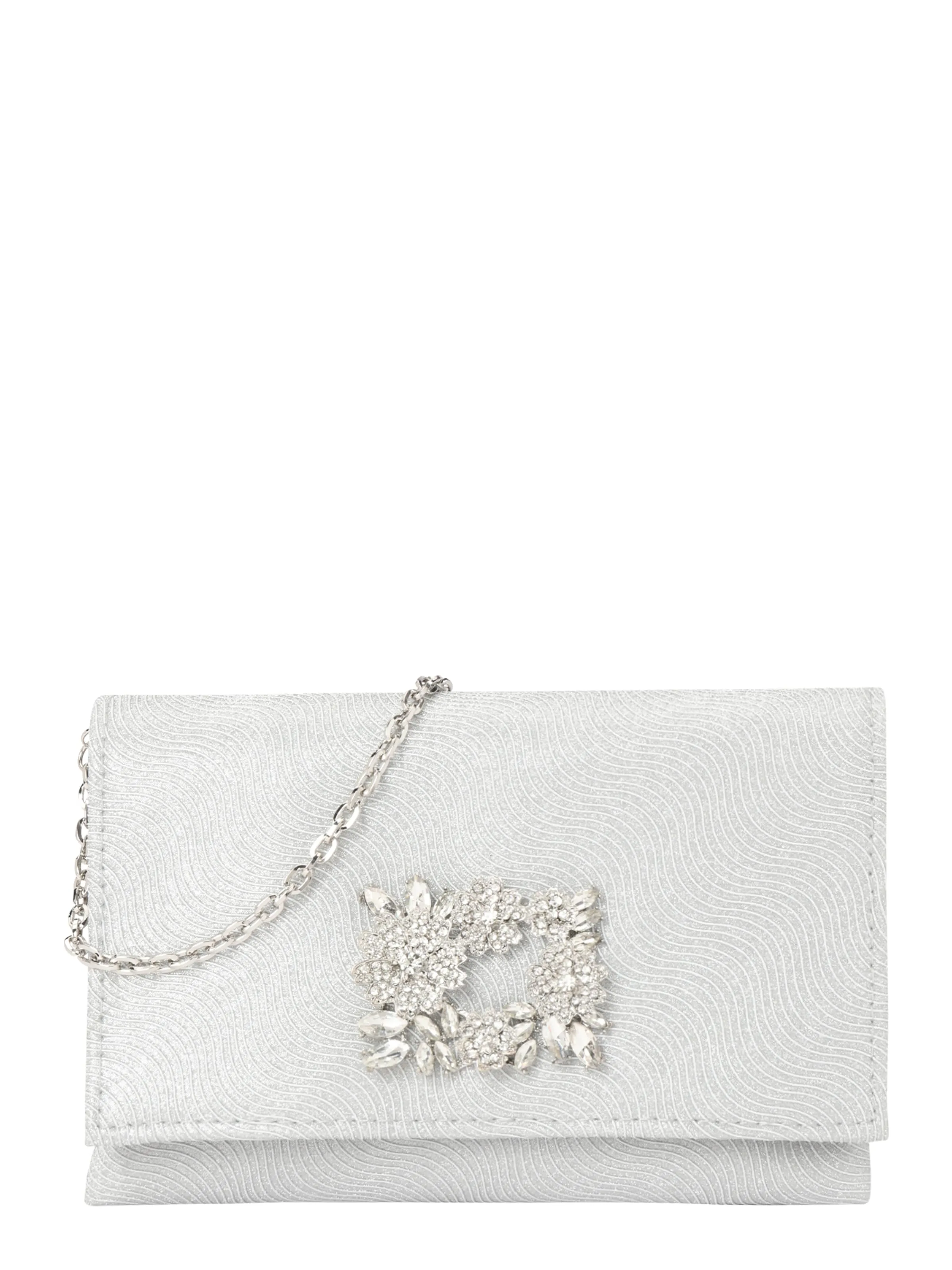 Bolso de hombro mascara en Plata