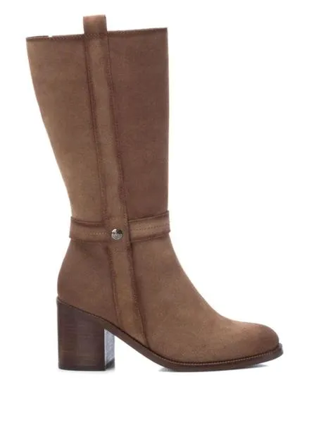 Bota Carmela con tacón en taupe