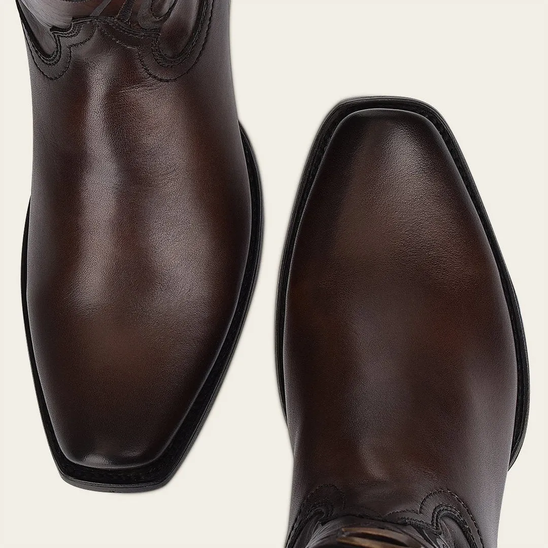 Bota tradicional en piel genuina para caballero