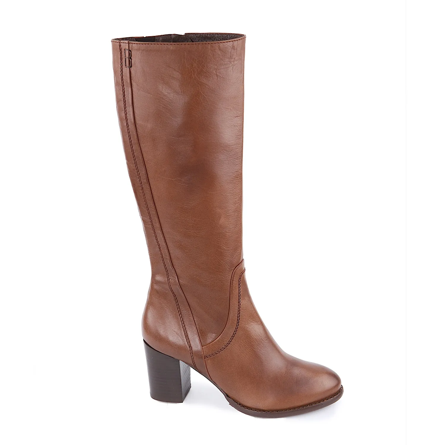 Botas altas camel mujer Sara Lins