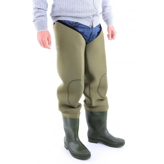Botas Altas de Neopreno con Suela de Fieltro