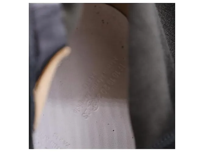 Botas altas Maison Martin Margiela en ante negro 