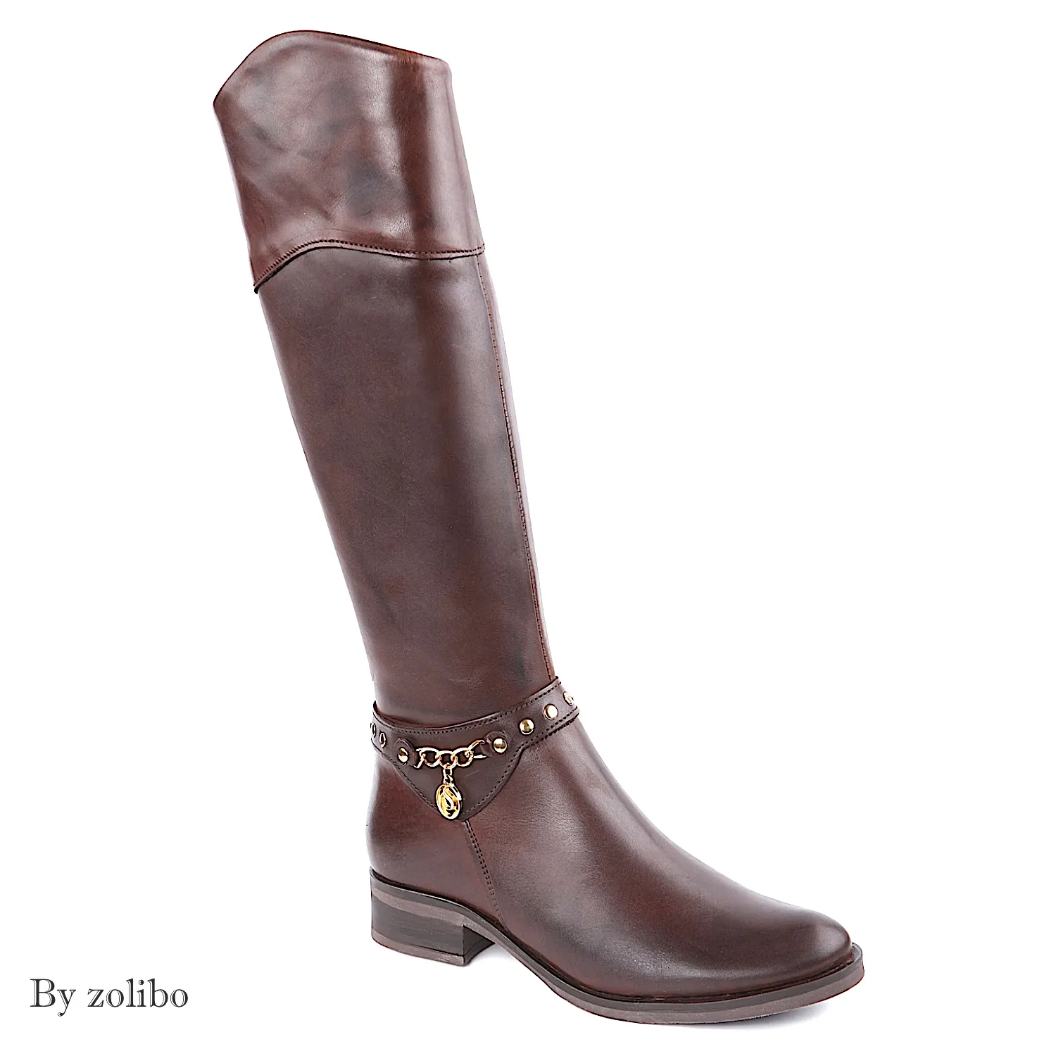 Botas altas marron mujer Sacchi