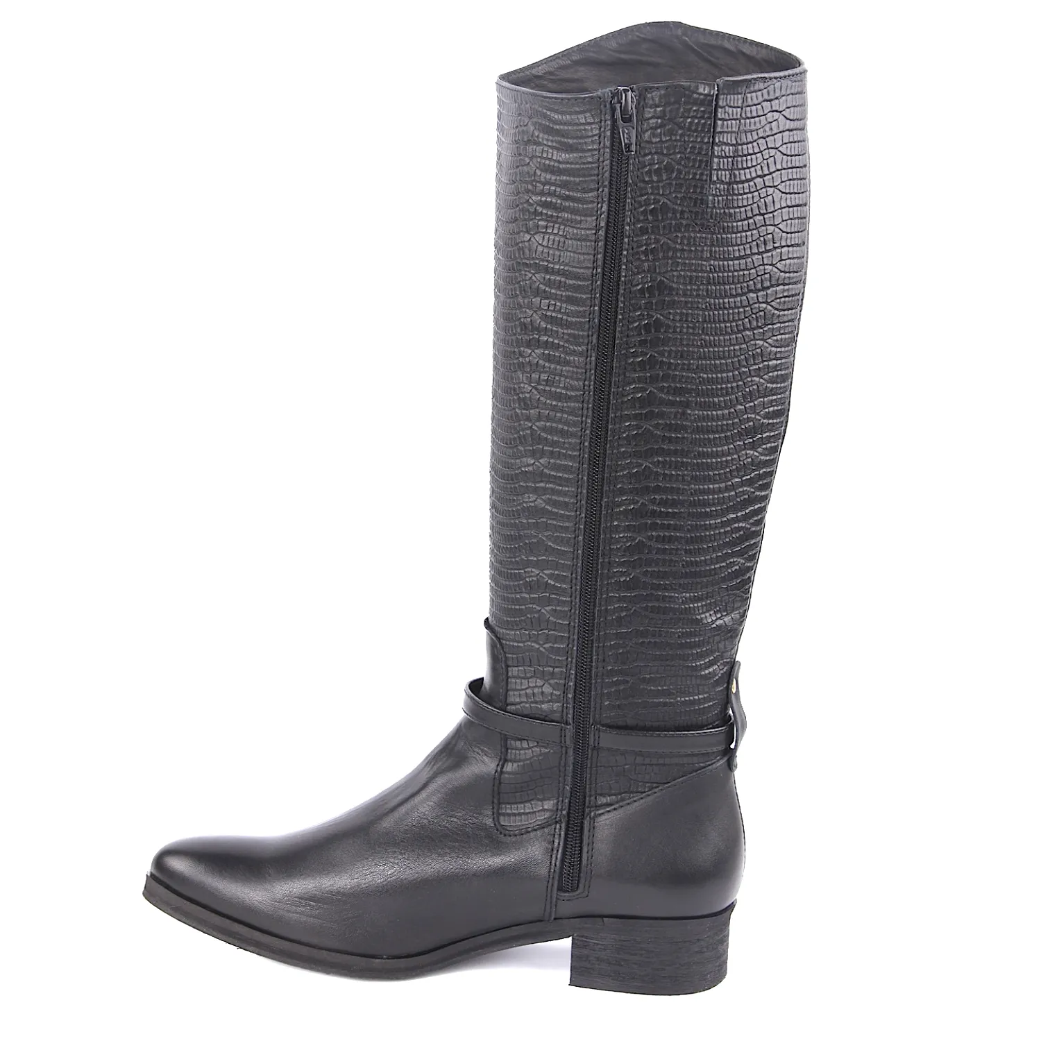 Botas altas negras mujer Sacchi baratas