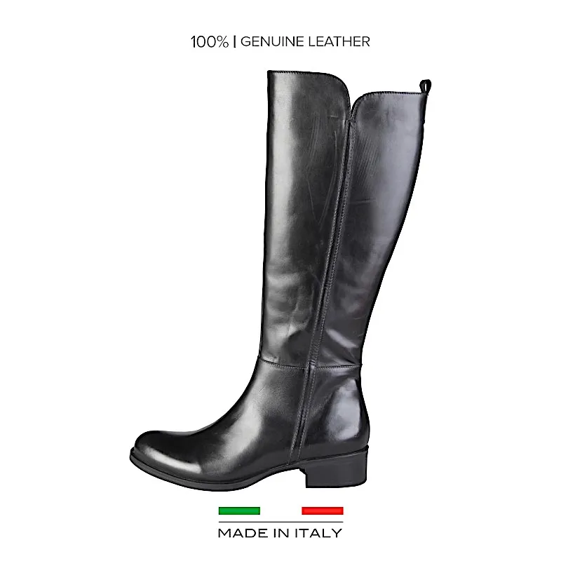 Botas altas negras mujer