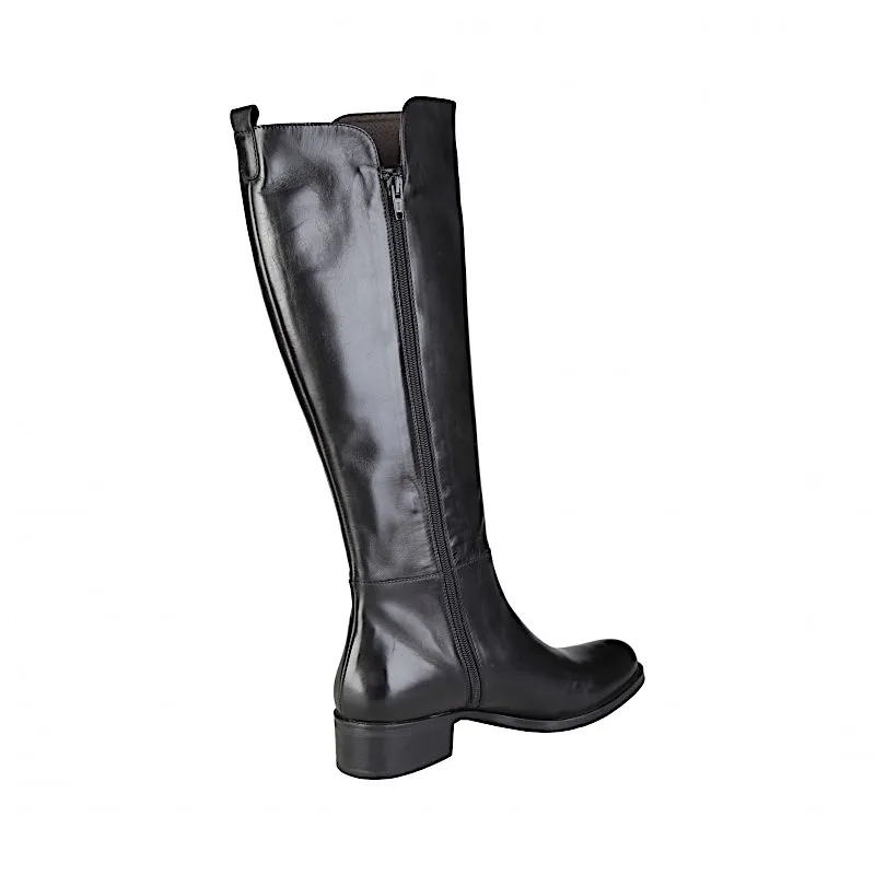 Botas altas negras mujer