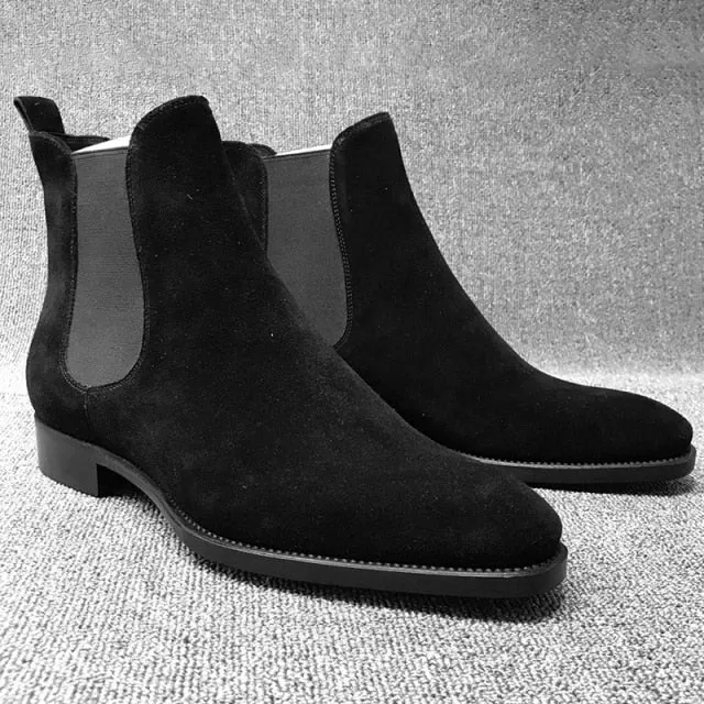 Botas Altas Tipo Chelsea De Vestir Para Hombre