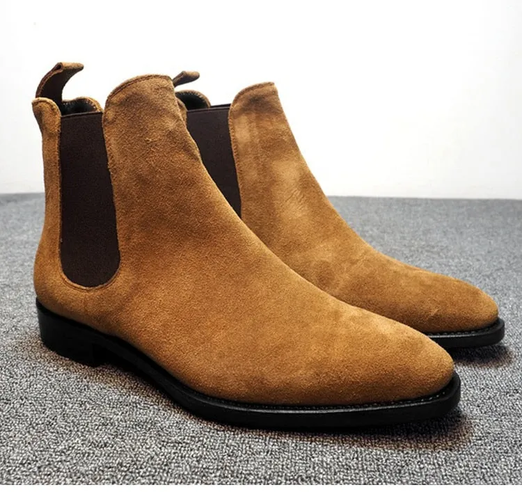 Botas Altas Tipo Chelsea De Vestir Para Hombre