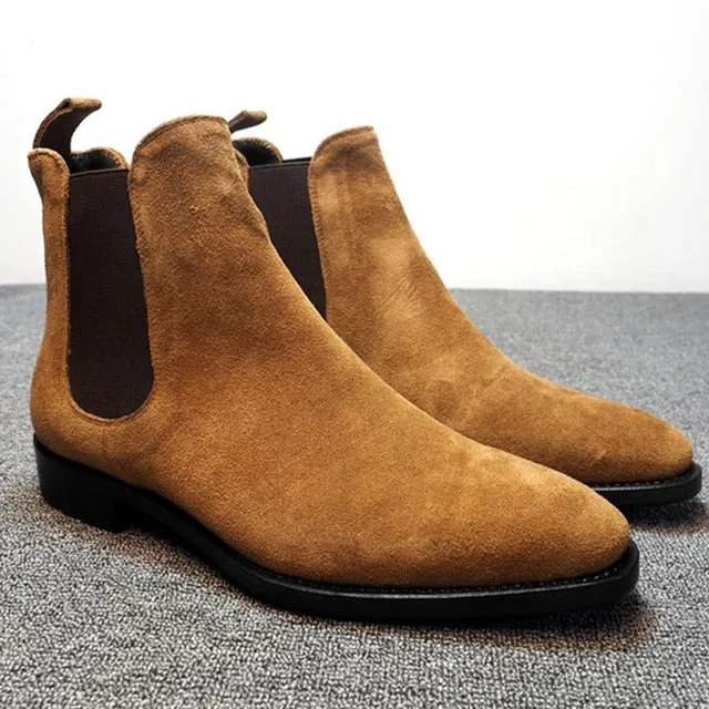 Botas Altas Tipo Chelsea De Vestir Para Hombre