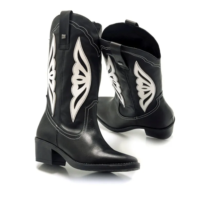 Botas Casual de Mujer MTNG TEO Negro 55193