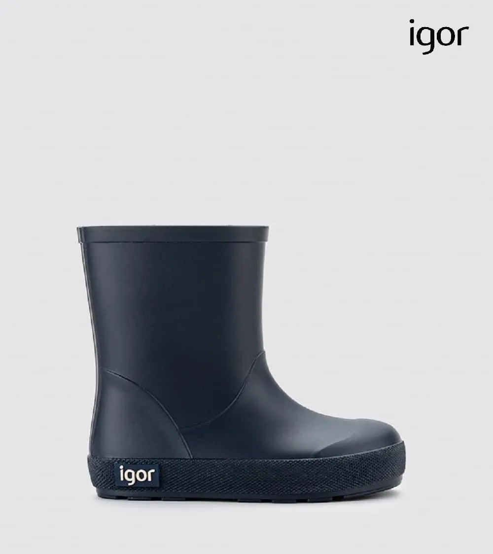 BOTAS DE AGUA RESPETUOSAS IGOR BAREFOOT  YOGI AZUL MARINO