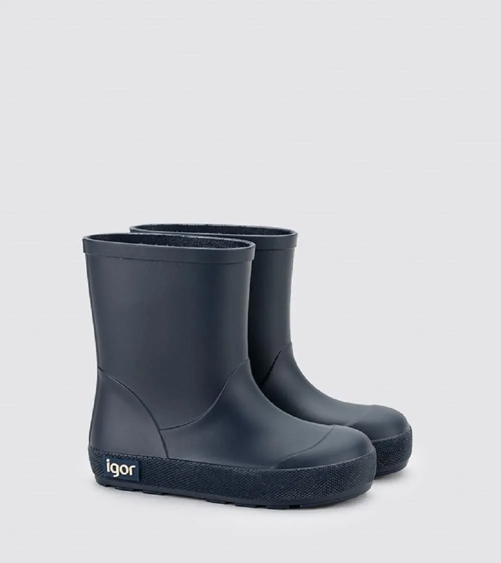 BOTAS DE AGUA RESPETUOSAS IGOR BAREFOOT  YOGI AZUL MARINO