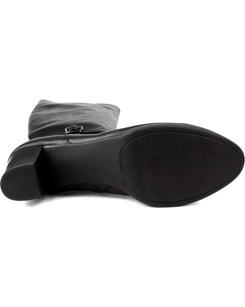 Botas de Mujer KROC BOTAS ALTAS DE PIEL NEGRO