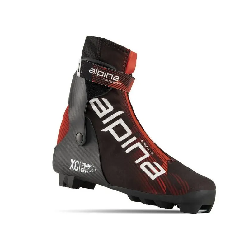 Botas de patinaje de fondo Alpina COMP SKATE NEW (RED/WHITE/BLACK) 2024