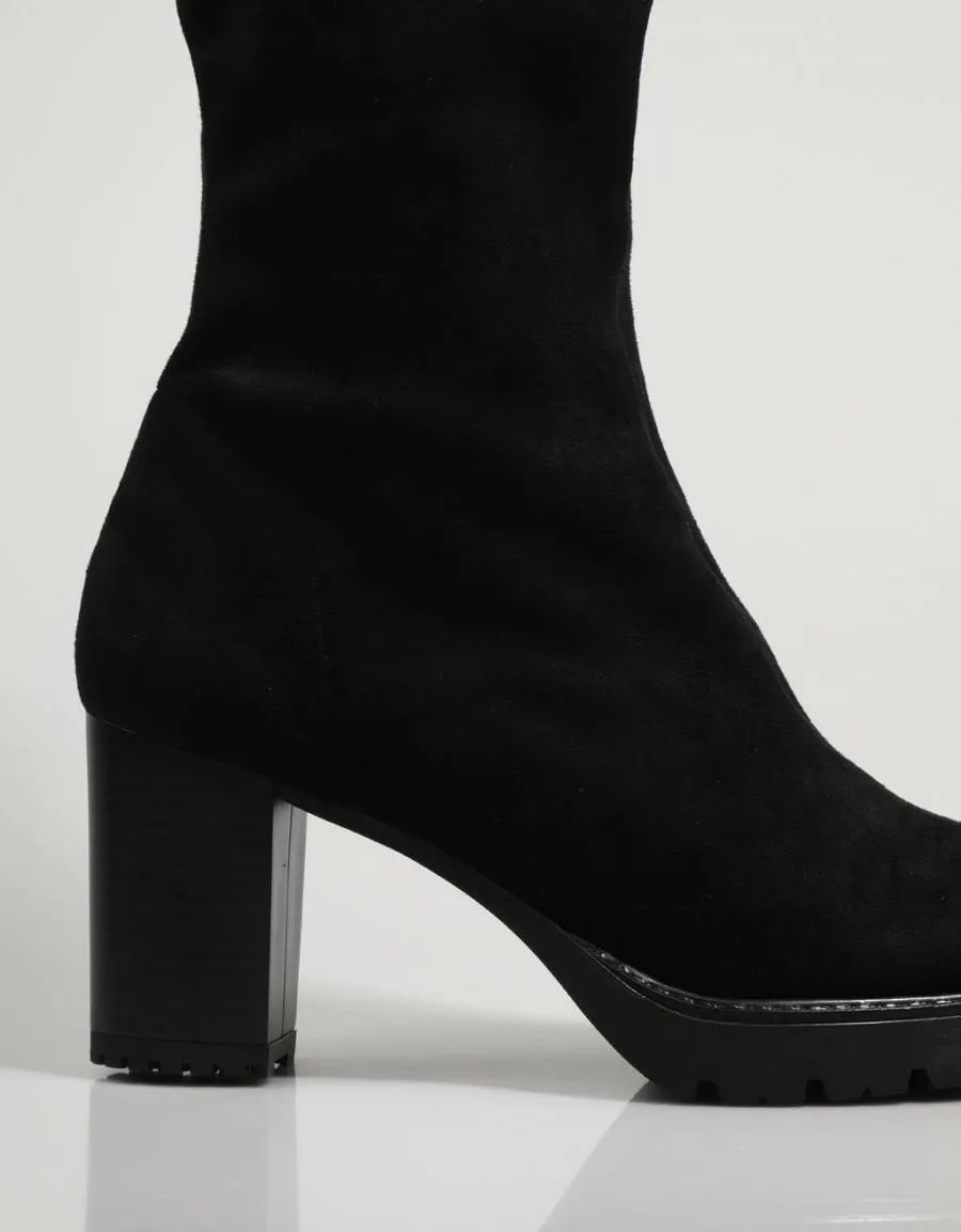  botas MISS ELASTIC 77674 en Preto 80852