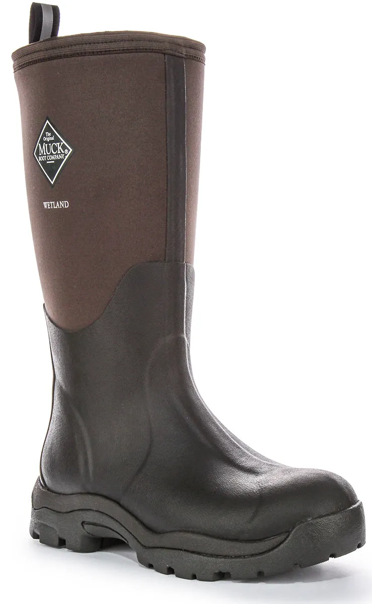Botas Muck Wetland Cold Weather Outdoor para mujer en marrón