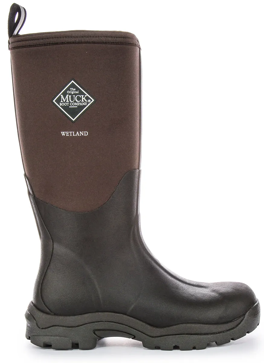 Botas Muck Wetland Cold Weather Outdoor para mujer en marrón