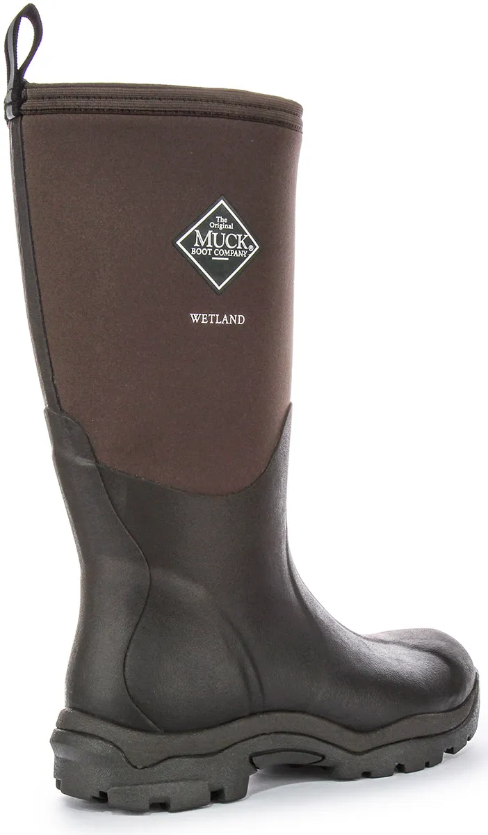 Botas Muck Wetland Cold Weather Outdoor para mujer en marrón