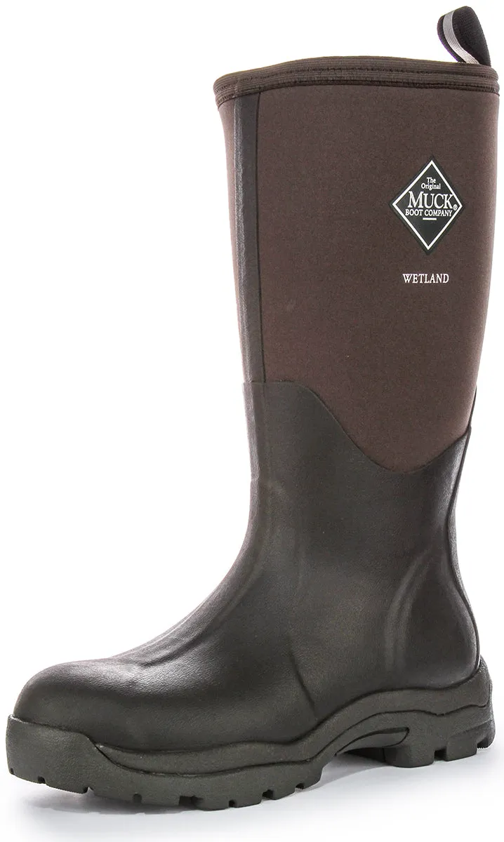 Botas Muck Wetland Cold Weather Outdoor para mujer en marrón