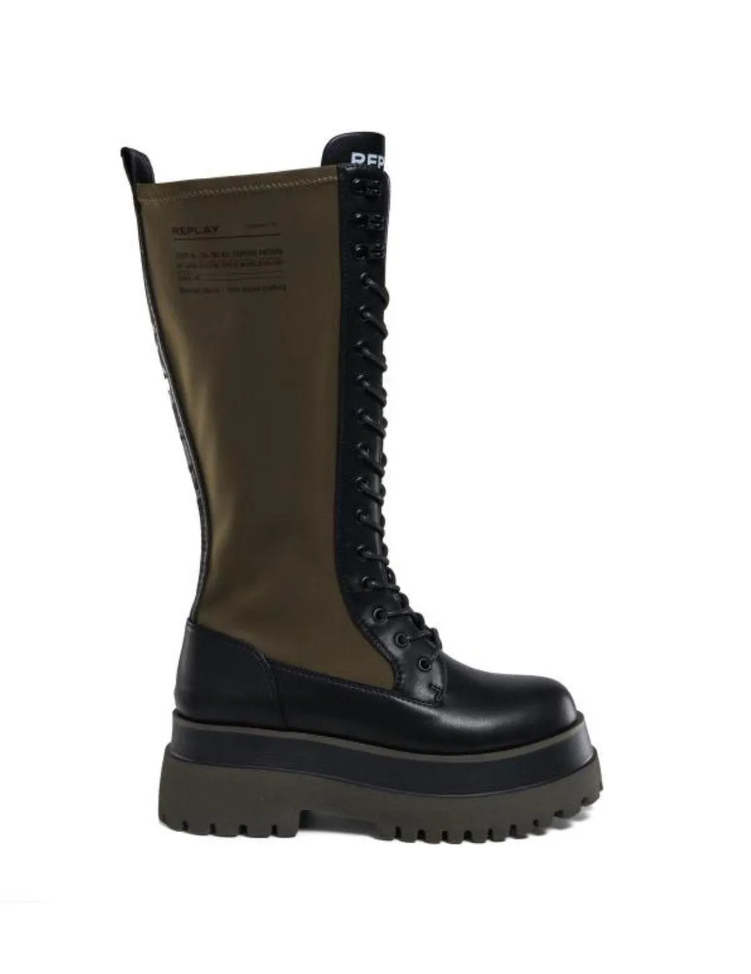 BOTAS REPLAY ANY NEGRO PARA MUJERB