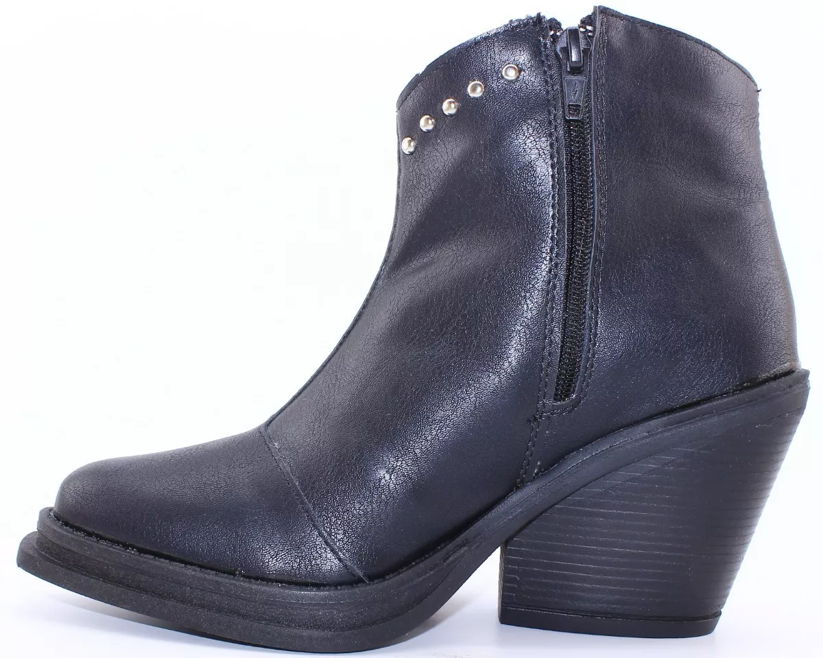 Botas Texanas Caña Corta Dama Mujer Comodas Munich Carg