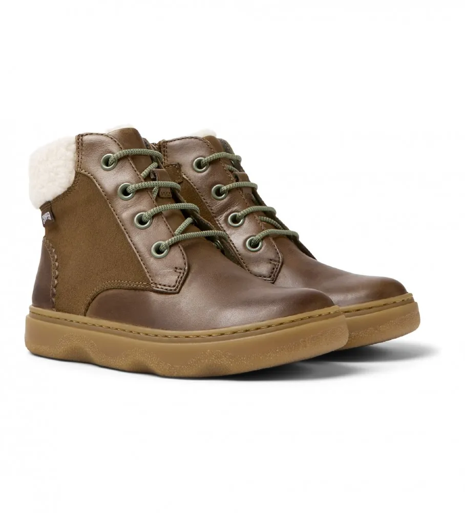 Botines de Piel Kiddo marrón