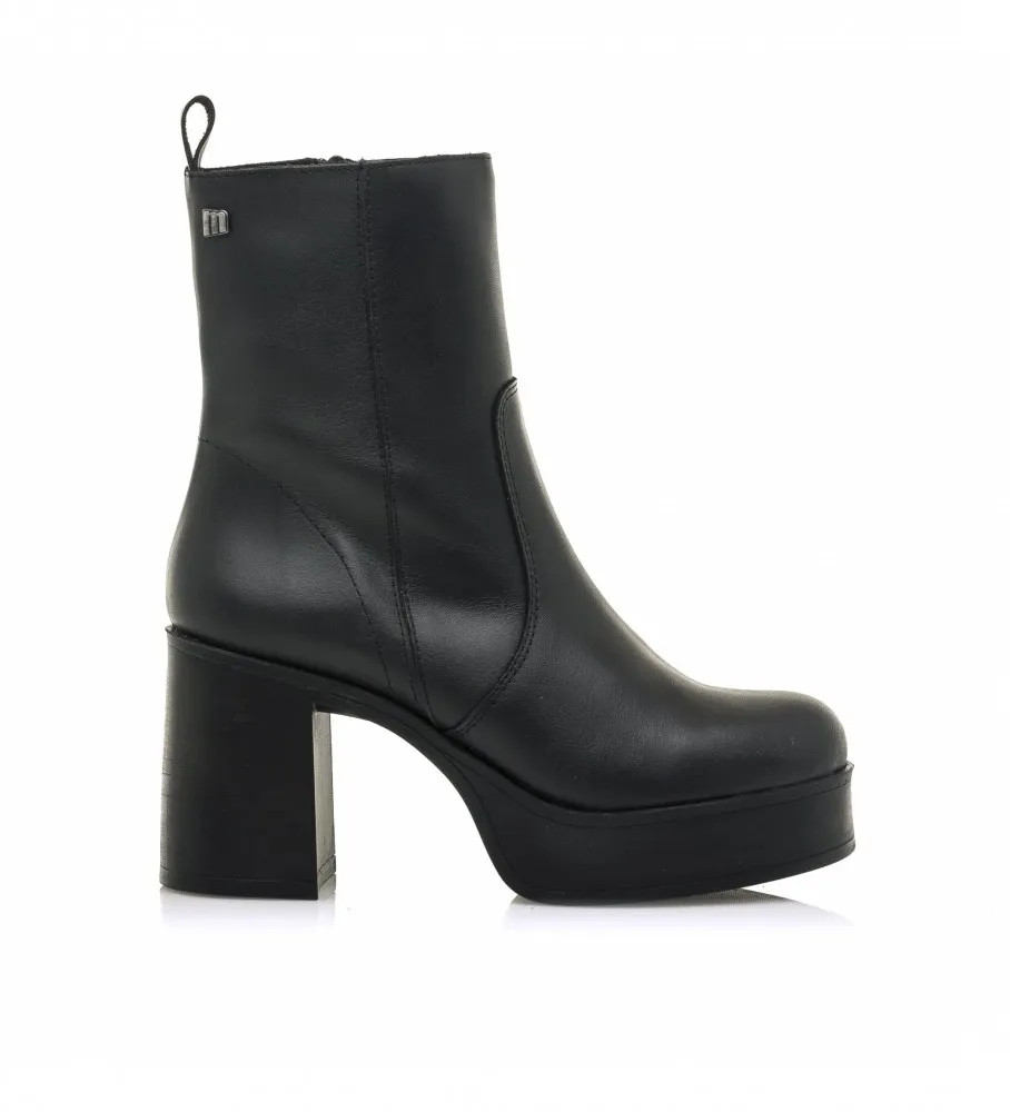 BOTINES DRESSED NEGRO ALTURA TACóN 10CM
