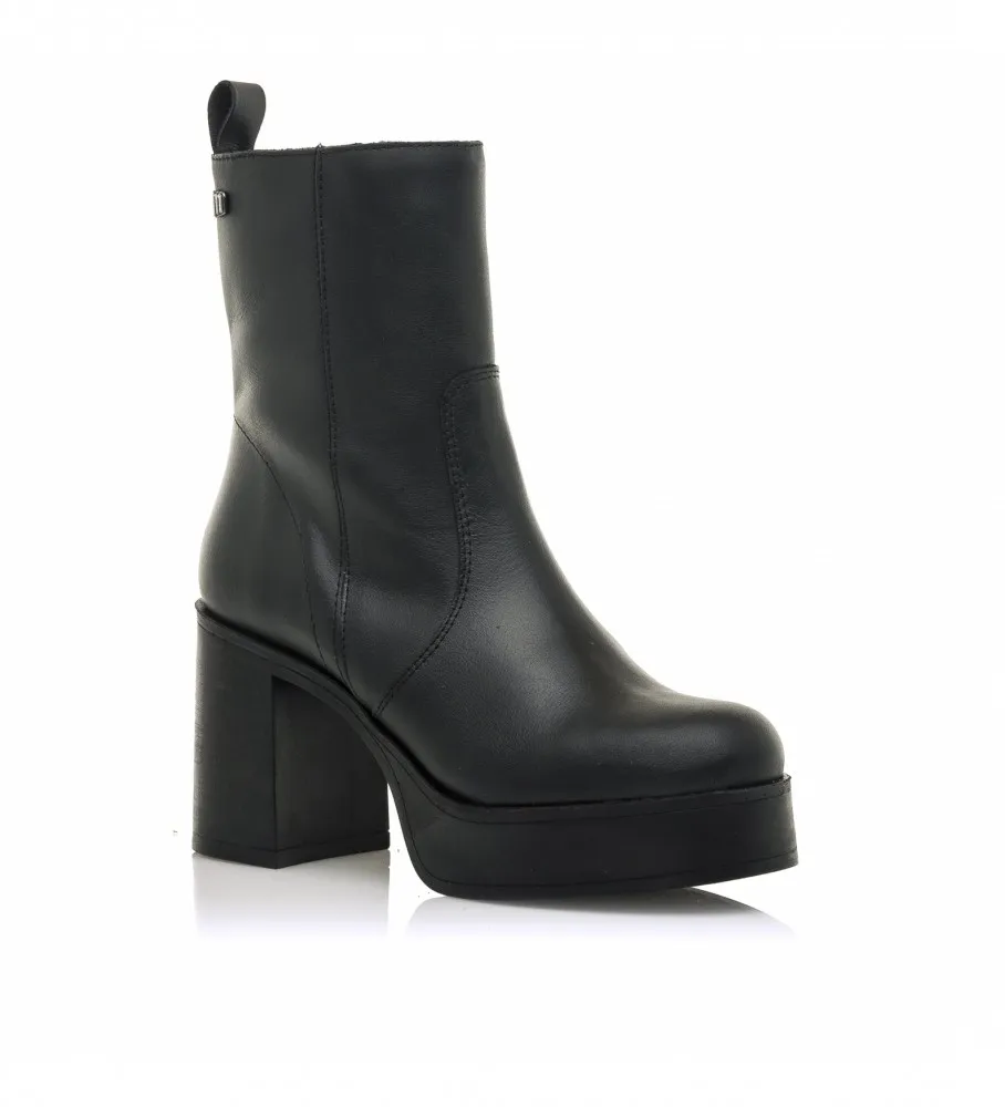 BOTINES DRESSED NEGRO ALTURA TACóN 10CM
