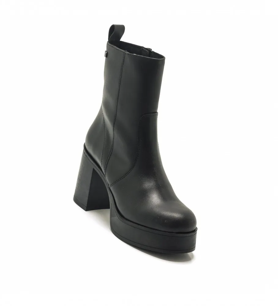 BOTINES DRESSED NEGRO ALTURA TACóN 10CM