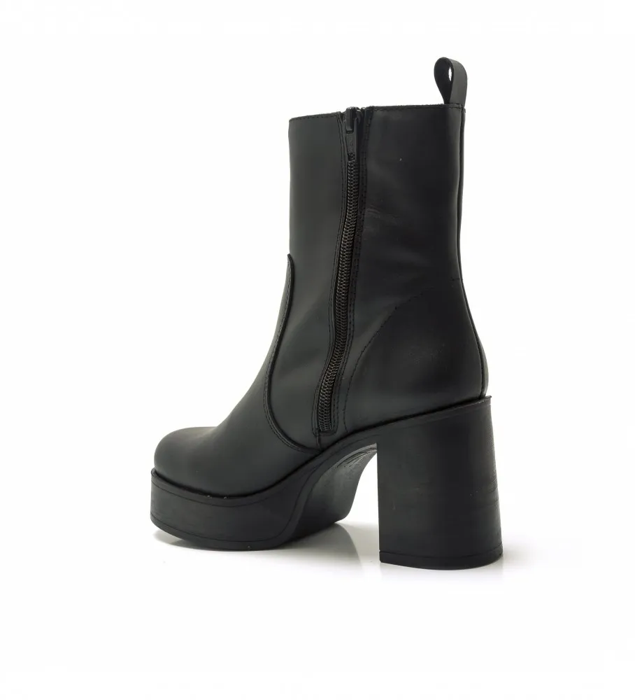 BOTINES DRESSED NEGRO ALTURA TACóN 10CM