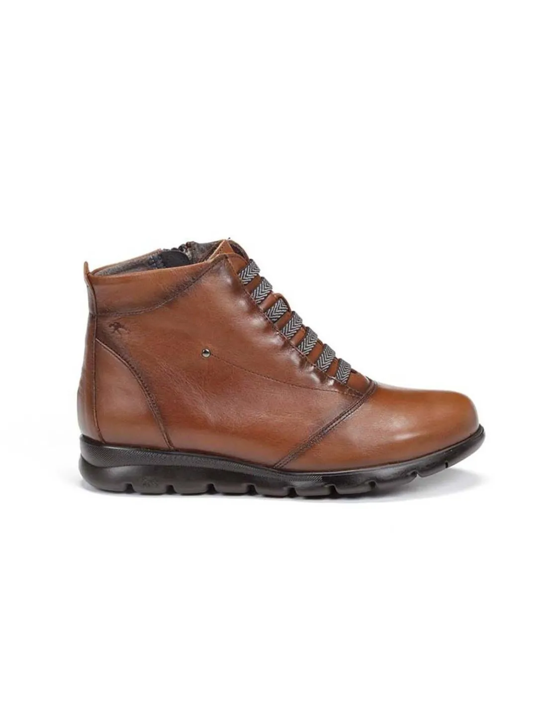 BOTINES ELASTICOS MUJER FLUCHOS F0356 CUERO