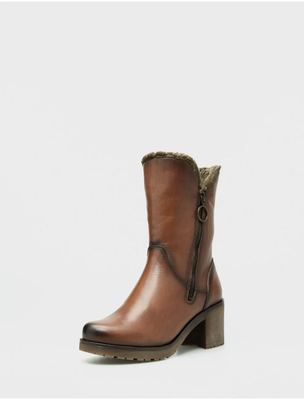 Botines Giorda 40878 Cuero