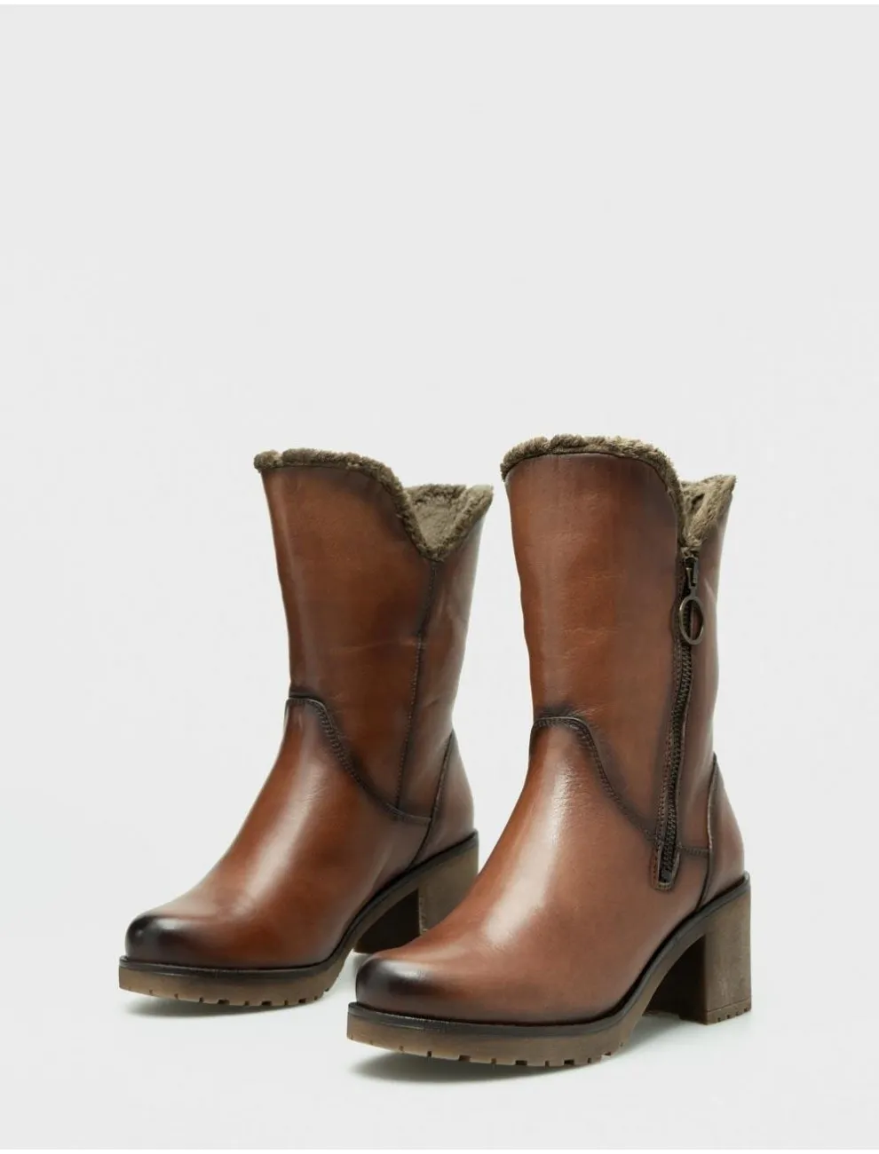 Botines Giorda 40878 Cuero