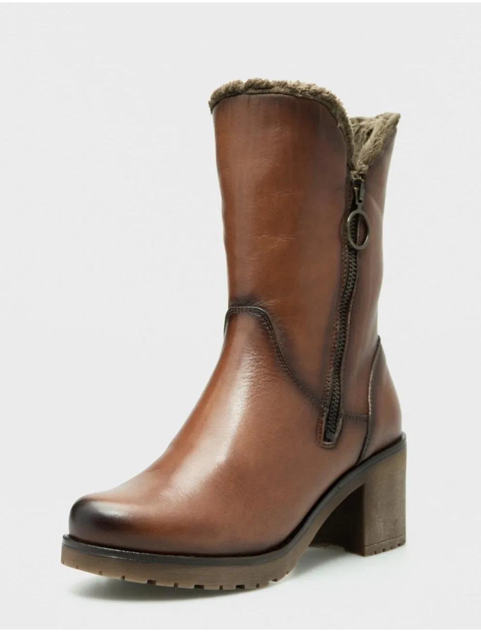 Botines Giorda 40878 Cuero