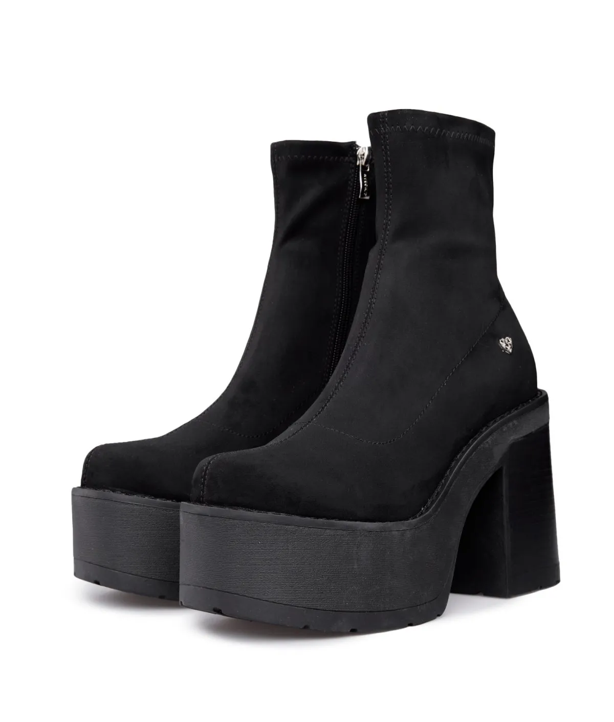 Botines Mujer 0998 Microfibra