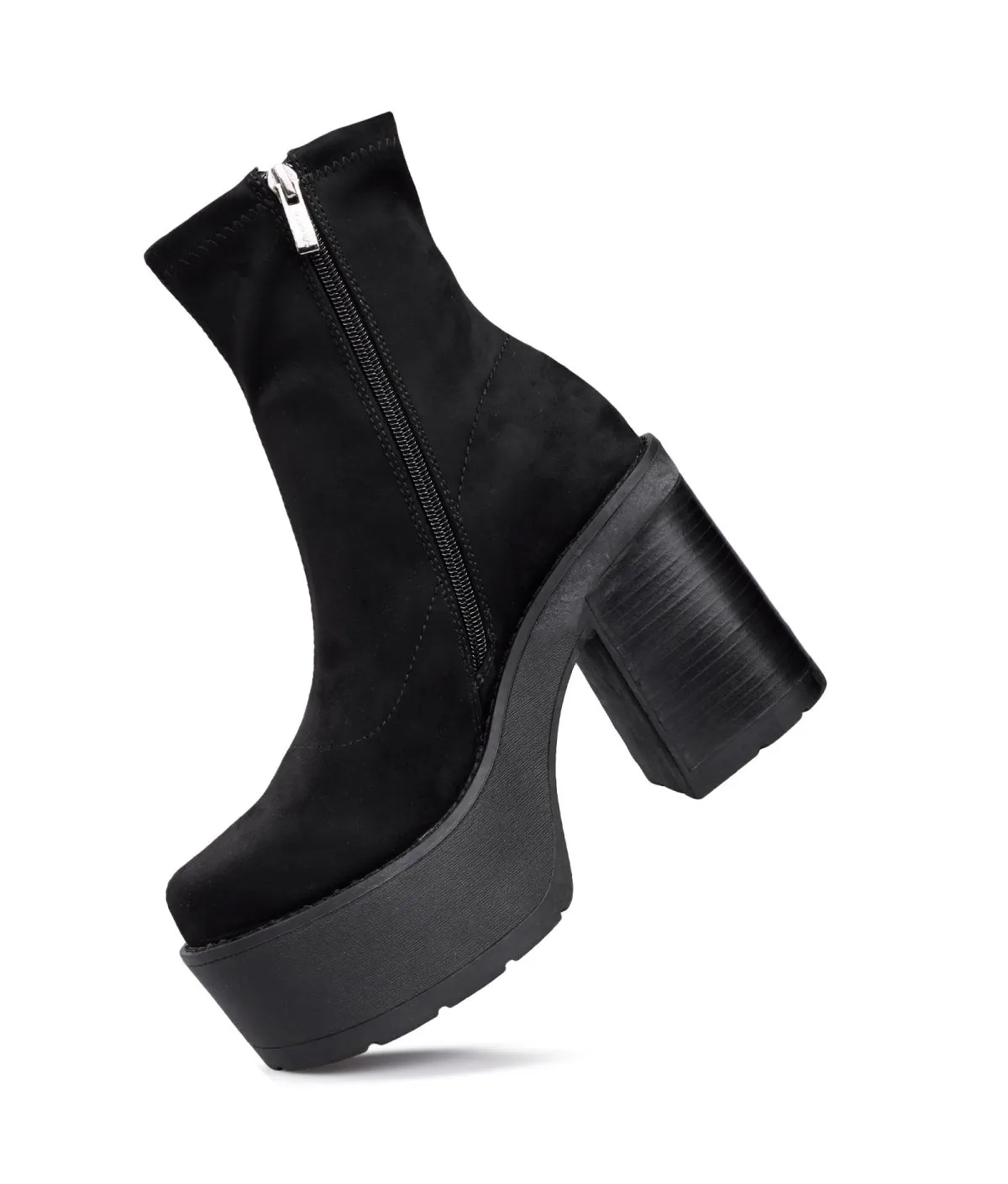 Botines Mujer 0998 Microfibra