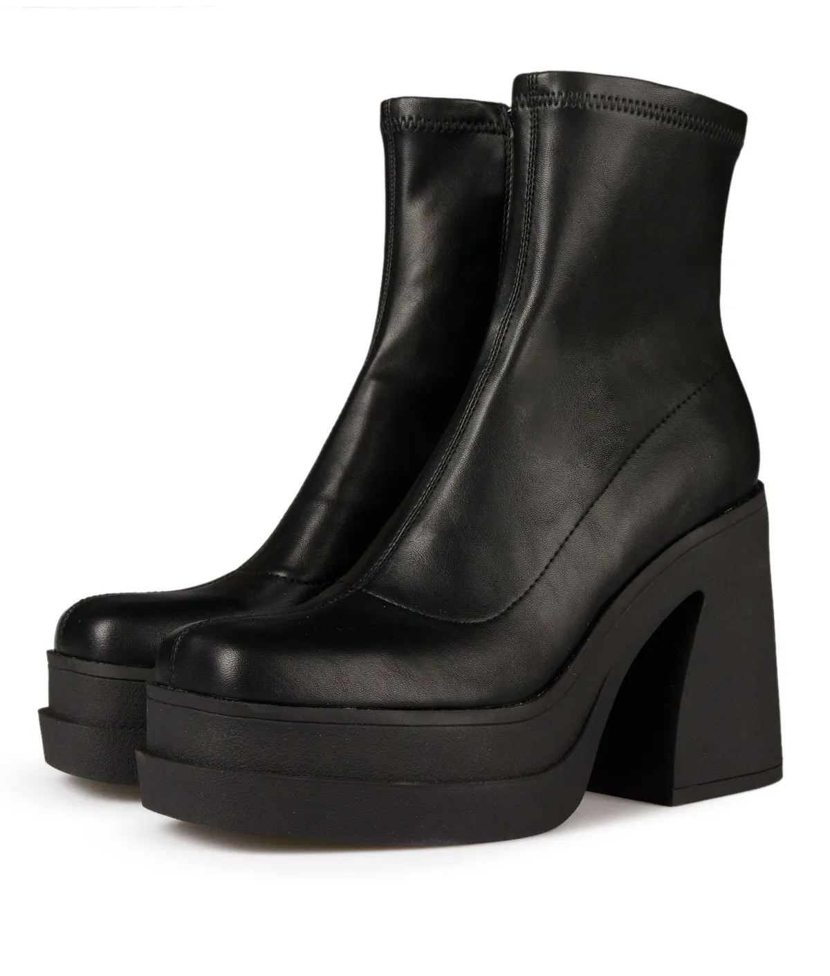 Botines Mujer 1132 Efecto Cuero