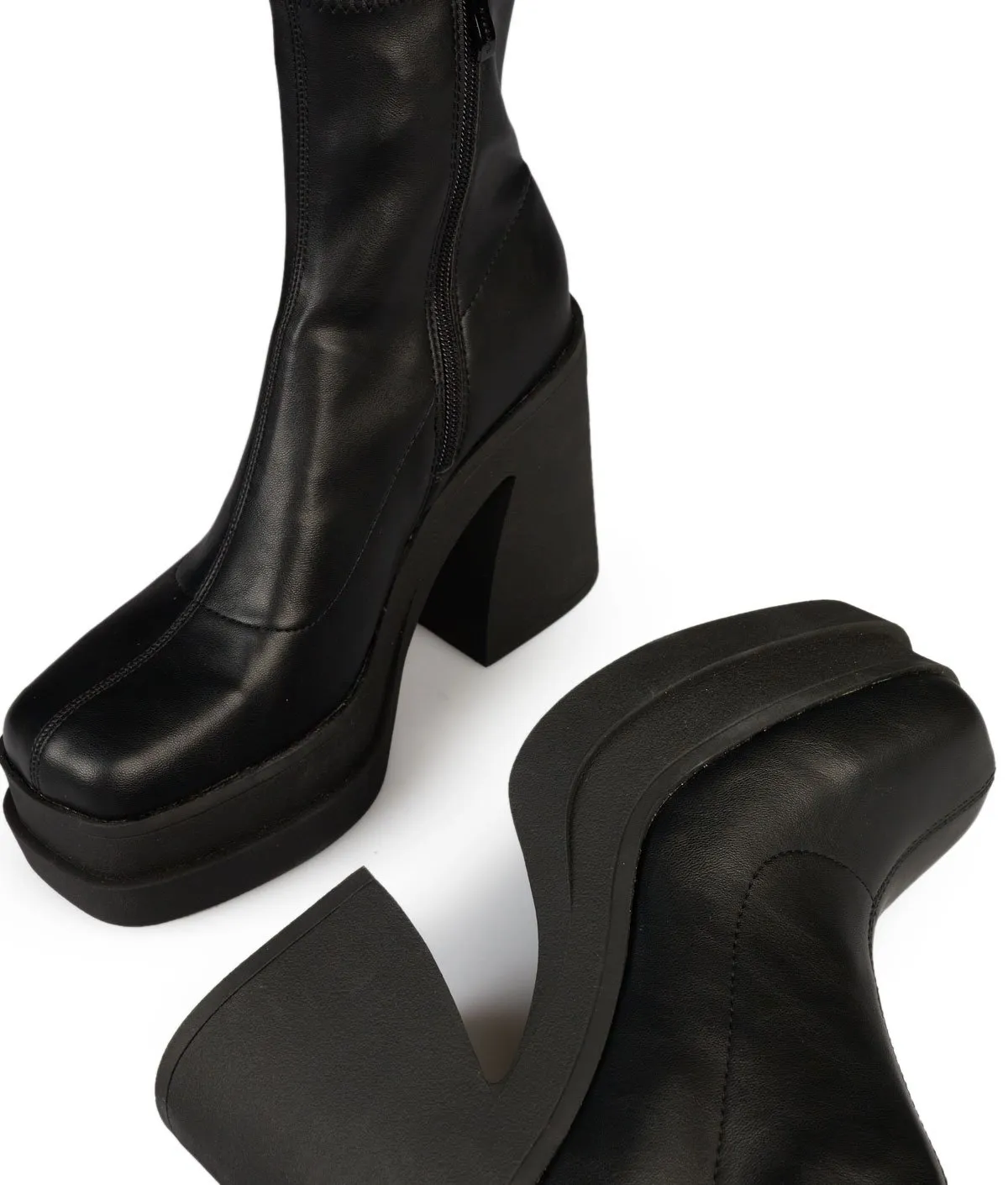 Botines Mujer 1132 Efecto Cuero
