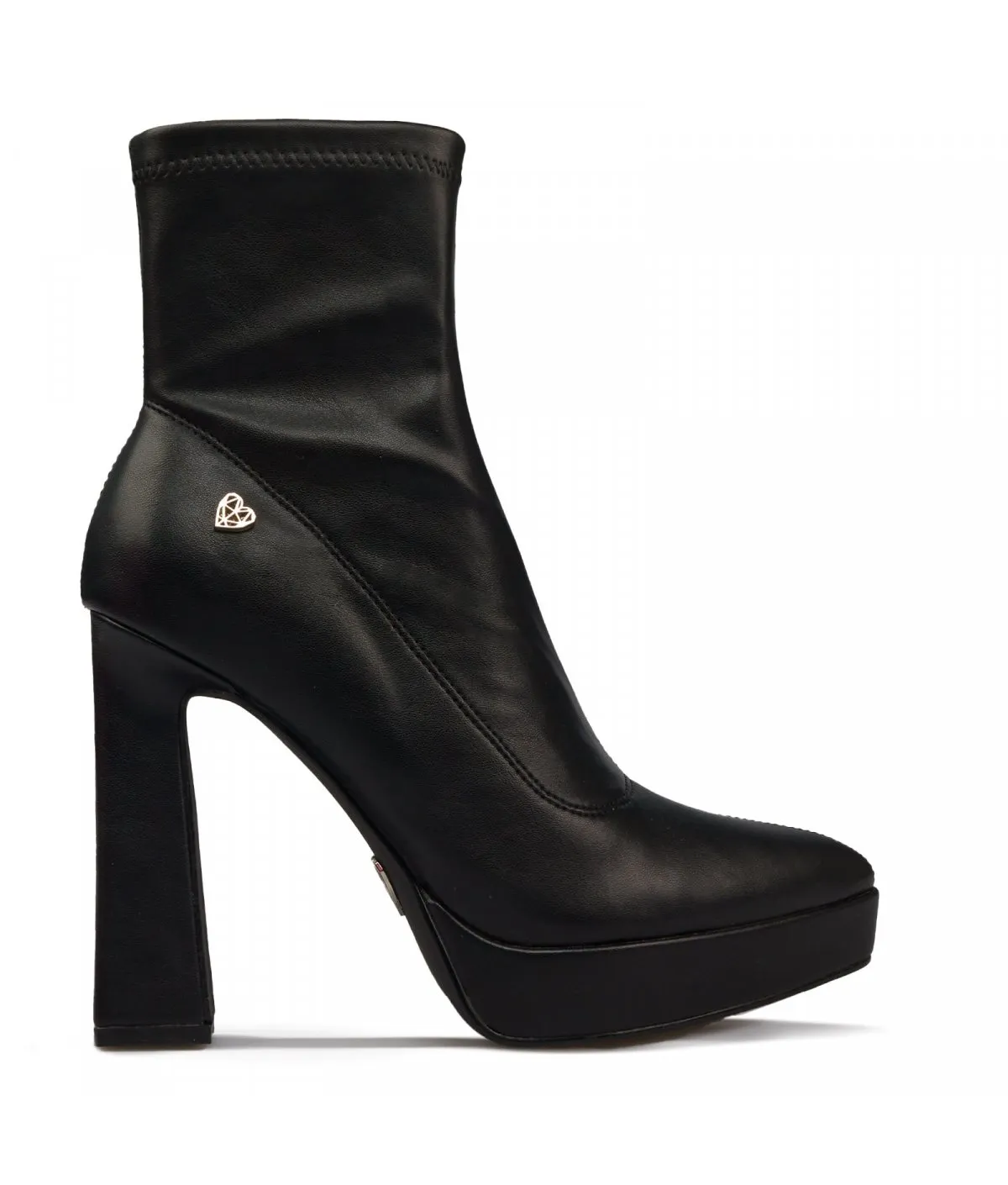Botines Mujer 1414 Efecto Cuero