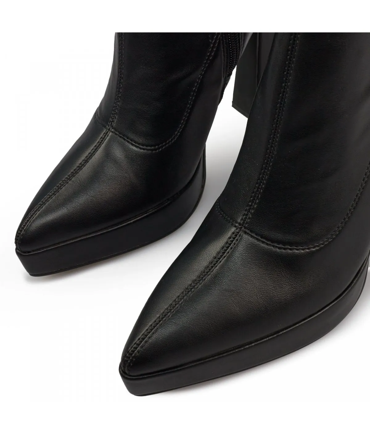 Botines Mujer 1414 Efecto Cuero