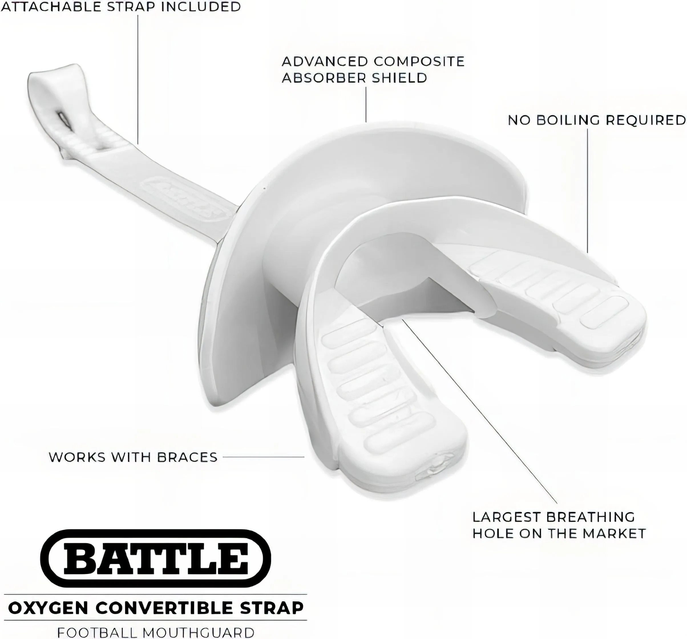 Bucal Battle Oxygen Predator Chrome