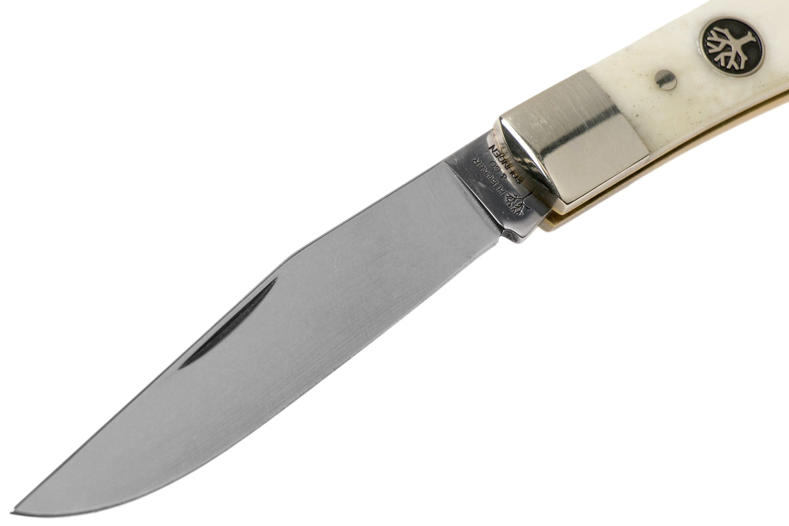 Böker Trapper Bone White 119950 navaja slipjoint