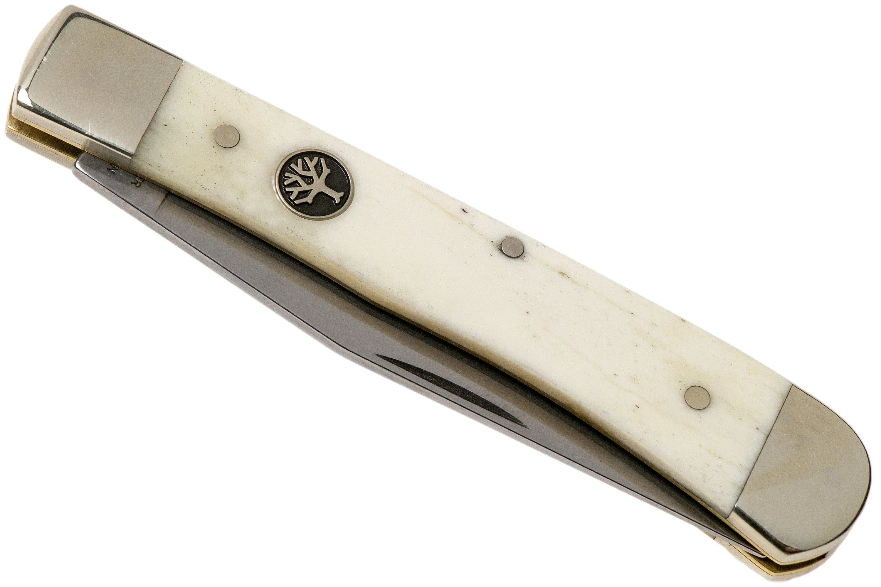Böker Trapper Bone White 119950 navaja slipjoint