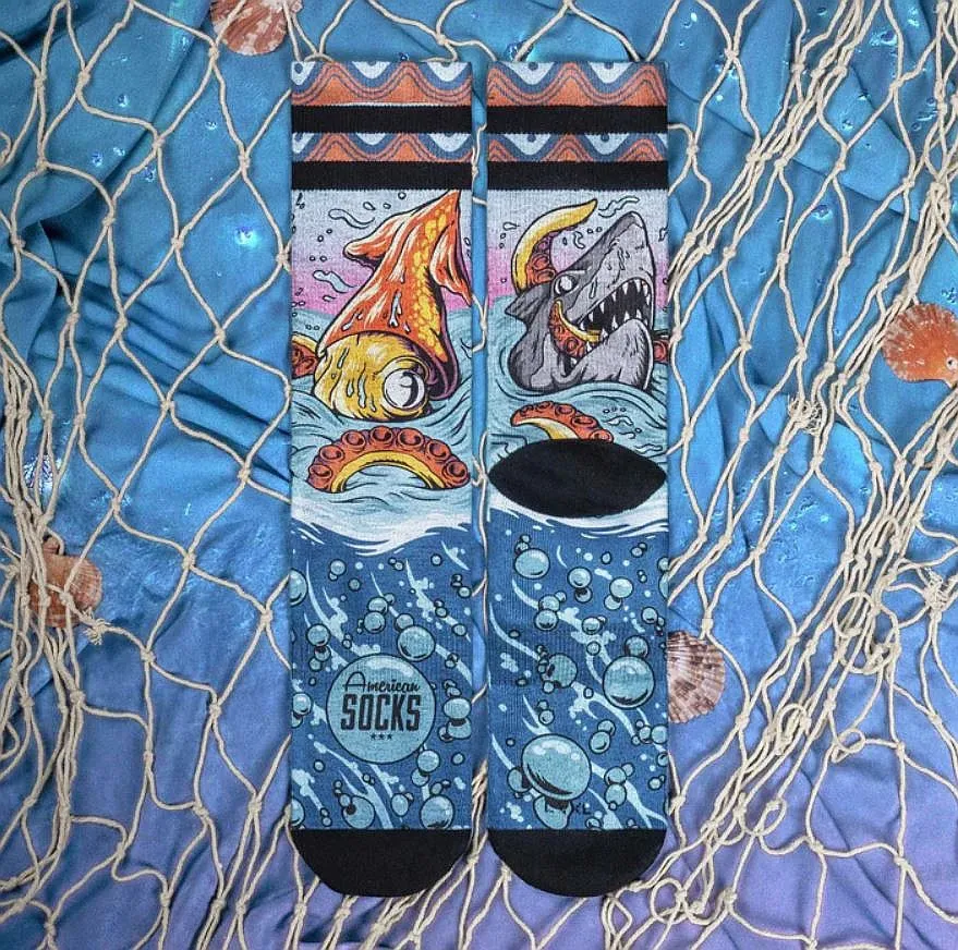 CALCETINES AMERICAN SOCKS SIGNATURE  SEAMONSTERS