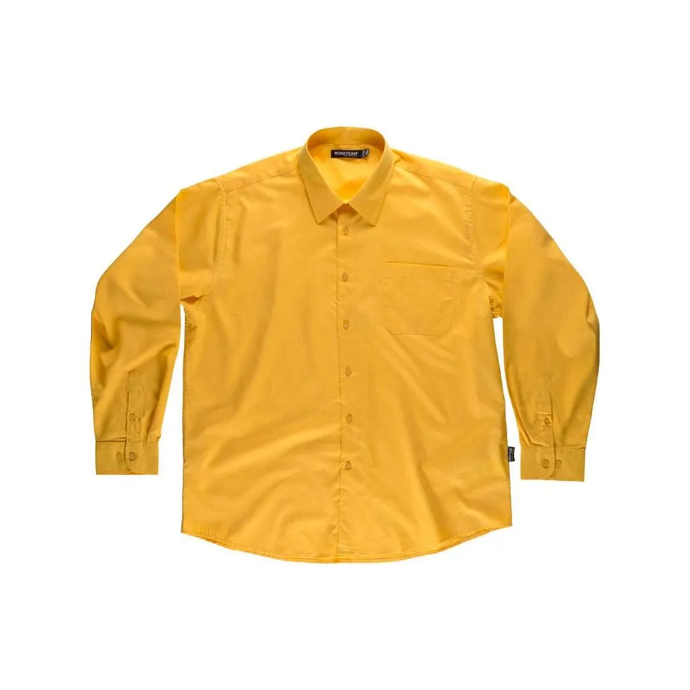 Camisa de manga larga con un bolsillo en el pecho