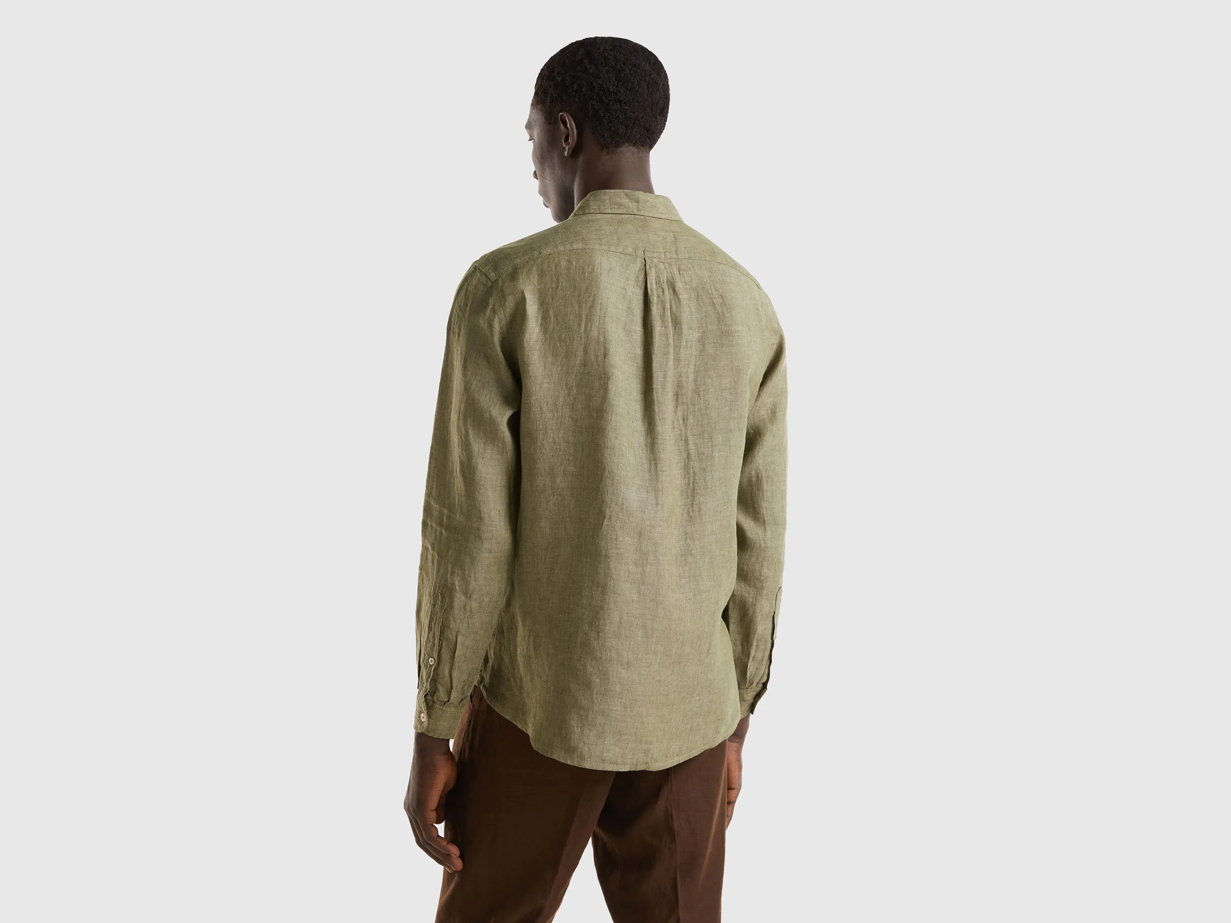 Camisa de puro lino