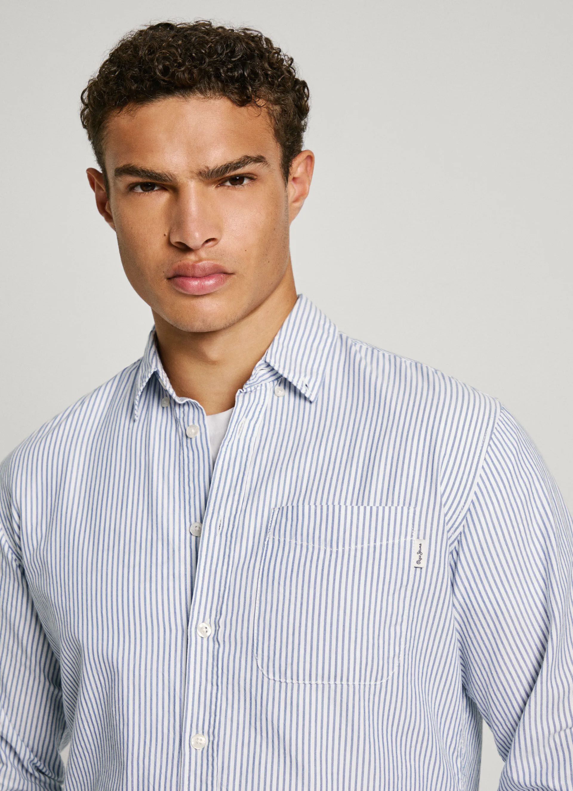 camisa rayas fit regular