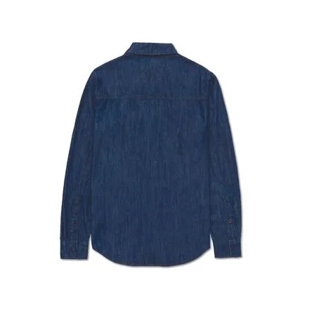Camisas Hombre Denim L/S