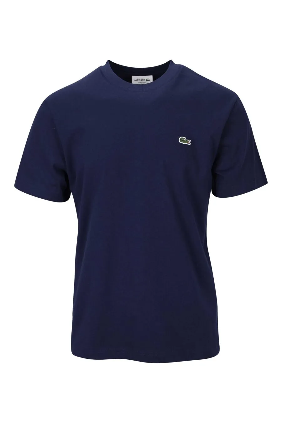 Camiseta azul oscura con minilogo 